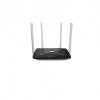 Router wireless Mercusys, Gigabit, 300 + 867 Mbps, Dual-band, 4 antene, Negru