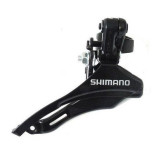 Schimbator fata Shimano Tourney Fd-Tz500-Ds6 triplu pentru 6/7 viteze pe spate Down Swing tragere de sus colier 28.6mm pentru 42T unghi Cs 66-69 Chain