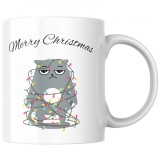 Cumpara ieftin Cana Merry Christmas Pisica
