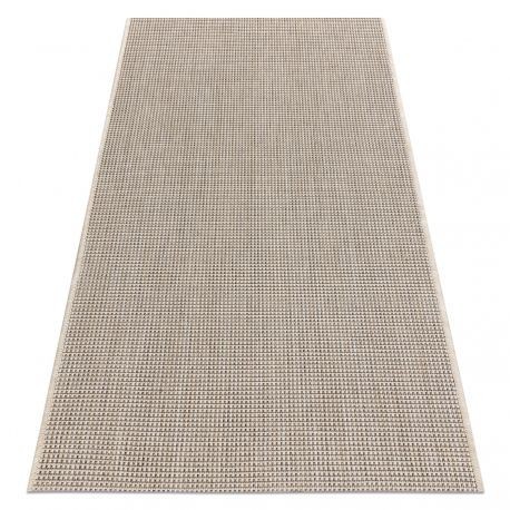 Covor sisal Floorlux 20580 simplu, culoare, solidă - şampanie si taupe, 120x170 cm