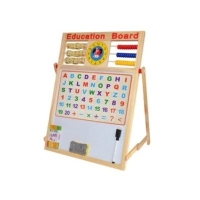 Tabla magnetica FOXMAG24 cu 2 fete, educationala, de scris si desenat pentru copii foto