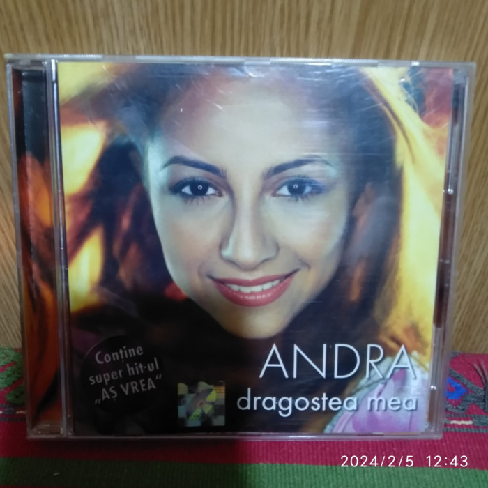 -Y- CD ORIGINAL ANDRA DRAGOSTEA MEA ( STARE EX )
