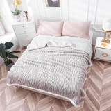 Cumpara ieftin Patura Cocolino cu Blanita, Model Tricotat, Gri - PIT119