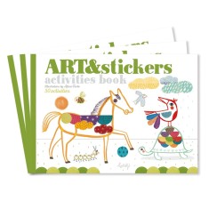Carte Arta cu stickere, Londji