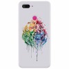 Husa silicon pentru Xiaomi Mi 8 Lite, Paint Illustration Lion Head