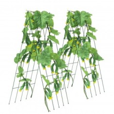 Set 2 spaliere pentru castraveti, plante agatatoare, 100x80, Pliabil