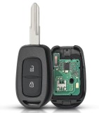 Cheie auto completa cu cip PCF7961M, 2 butoane, 433 MHz &ndash; Compatibila cu Dacia Logan, Duster, Sandero, Lodgy, Dokker, Renault Symbol, Trafic, Techstar