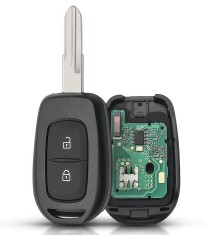 Cheie auto completa cu cip PCF7961M, 2 butoane, 433 MHz &ndash; Compatibila cu Dacia Logan, Duster, Sandero, Lodgy, Dokker, Renault Symbol, Trafic