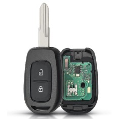 Cheie auto completa cu cip PCF7961M, 2 butoane, 433 MHz &ndash; Compatibila cu Dacia Logan, Duster, Sandero, Lodgy, Dokker, Renault Symbol, Trafic