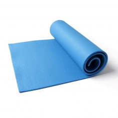 Saltea yoga pentru fitness,din polietilena,140x50 cm - Albastru