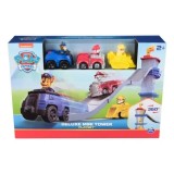 PATRULA CATELUSILOR SET DE JOACA TURN MINI DELUXE CU FIGURINE SI MASINUTE