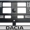 Set 2 bucati, suport numar inmatriculare Dacia Clasic