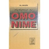Gheorghe Bulgar - Dictionar de omonime (Editia: 1998)