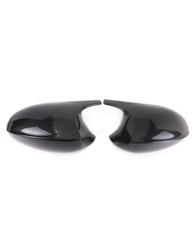 Set capace oglinzi Batman Style pentru Bmw Seria 3 E90, E91, E92, E93, Seria 1 E81, E82, E87, E88 carbon