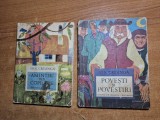 2 carti pentru copii - ion creanga - amintiri din copilarie si povesti si povestiri - din anul 1969 si 19744