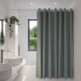 Perdea duș SenseaNeo Poliester 180&times;200 cm Gri &ndash; Protecție și Eleganță