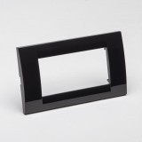 Ramă ornament 4M negru System - GEWISS | GW22114