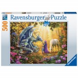 Cumpara ieftin Puzzle Dragon, 500 Piese, Ravensburger