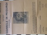 program pliant afis teatru soarele in musuroi dramaturg scriitor antonio gala regia mihaela lichiardopol teatrul national timisoara 1994