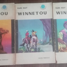 myh 522f - Karl May - Winnetou - 3 volume - ed 1967