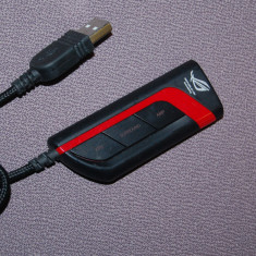 Adaptor USB / placa sound ASUS REPUBLIC OF GAMERS - fara casca
