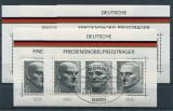 GERMANIA 1975 PERSONALITATI 10 COLITE NESTAMPILATE / STAMPILTATE