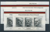 GERMANIA 1975 PERSONALITATI 10 COLITE NESTAMPILATE / STAMPILTATE, Nestampilat