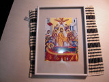 Reproducere dupa icoana Maicii Domnului, 14 x 20 cm., inramata