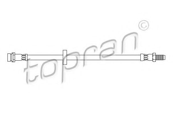 Conducta / cablu frana FORD MONDEO III Limuzina (B4Y) (2000 - 2007) TOPRAN 302 258