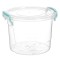 Recipient Alimente Rotund, Model 1.1L, Culoare Transparent, Capacitate 1,1L, Potrivit Pentru Mașina De Spălat Vase și Cuptorul Cu Microunde, Dimensiun