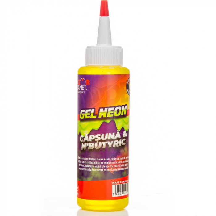 Gel neon feeder capsuna &amp;amp; n-butyric 100ml