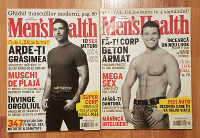 Set 2 numere revista Men&amp;#039;s Health Romania foto
