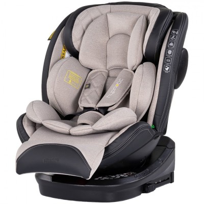 Scaun auto Chipolino Hypnotic I-Size 40-150 cm cu sistem Isofix si sezut rotativ tiramisu foto