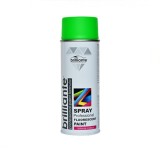 Vopsea Spray Fluorescenta Verde Brilliante 400ml Metal Lemn Plastic