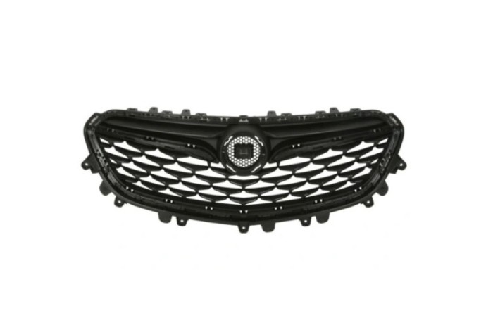 Grila radiator Opel Mokka X, 09.2016-, montare fata, negru, RapidAuto