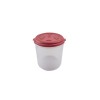 Cutie alimente cu capac, Plastic, 2.4L