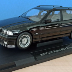 Macheta BMW E36 Alpina B3 3.2 Touring Break 1995 negru - MCG 1/18