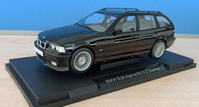 Macheta BMW E36 Alpina B3 3.2 Touring Break 1995 negru - MCG 1/18 foto