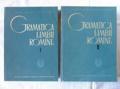 &amp;quot;GRAMATICA LIMBII ROMANE&amp;quot;, Vol. I+II, Ed. II, Coord. Al. Graur, 1963 foto