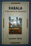 CONSTANTIN DANIEL&nbsp;-&nbsp;KABALA SI LITERATURA EI ARAMAICA