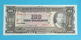 Bancnotă Bolivia (pick 147) 100 Bolivianos 1945 UNC serie: B1 825614