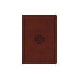ESV Journaling Bible, Interleaved Edition (Trutone, Mahogany, Mosaic Cross Design)