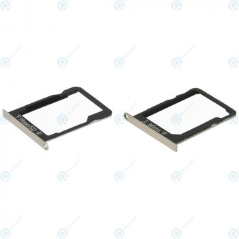 Huawei Ascend Mate 7 (JAZZ-L09) Tavă Sim + Tavă MicroSD aurie foto