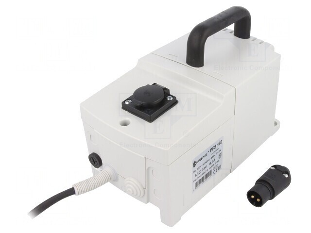 Transformator Siguranță 160VA 230V 24V IP44
