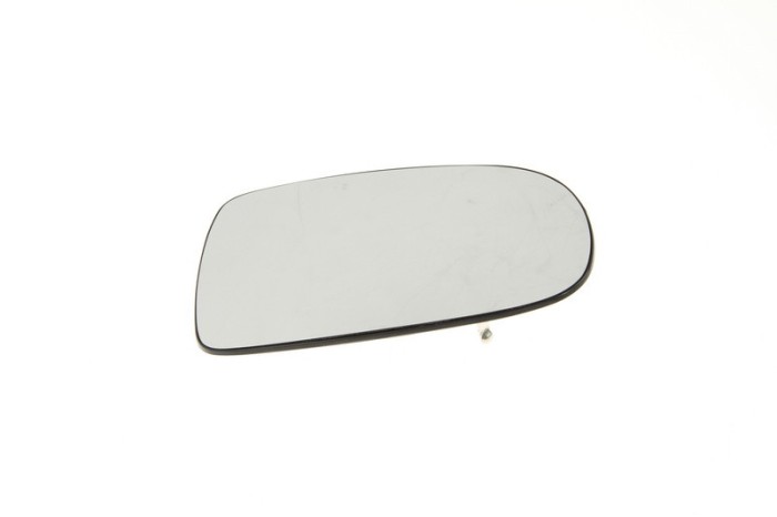 Geam oglinda exterioara cu suport fixare Opel Corsa C, 07.2000-10.2010, Tigra, 05.2004-09.2009, Corsa, partea Dreapta, incalzit; sticla convexa; geam