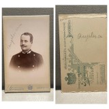 CDV Atelier Romania Bucuresti Bucuresci Bucarest I. Spirescu - Barbat in uniforma