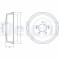 Tambur frana Hyundai Santa Fe I (Sm) 11.00-03.06, Spate, 2.0, 2.0 CRDi, 2.0 CRDi 4WD, 2.0 CRDi 4x4, 2.4 16V, 2.4 16V 4x4, DELPHI