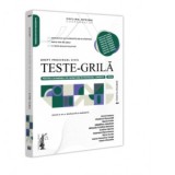Teste-grila pentru examenele de admitere in profesiile juridice. Drept procesual civil. 2024. Editia a III-a, revazuta si adaugita - Evelina Oprina