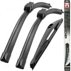Set de 3 stergatoare premium parbriz si luneta pentru BMW Seria 5 E39 Touring/Break din 1996-2004 - 650/550 mm si 400 mm