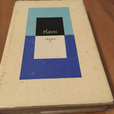 PLATON OPERE II EDITIE INGRIJITA DE PETRU CRETIA ( EDITURA STIINTIFICA 1976)